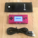 Gameboy Micro Rosa Pink + Ladekabel